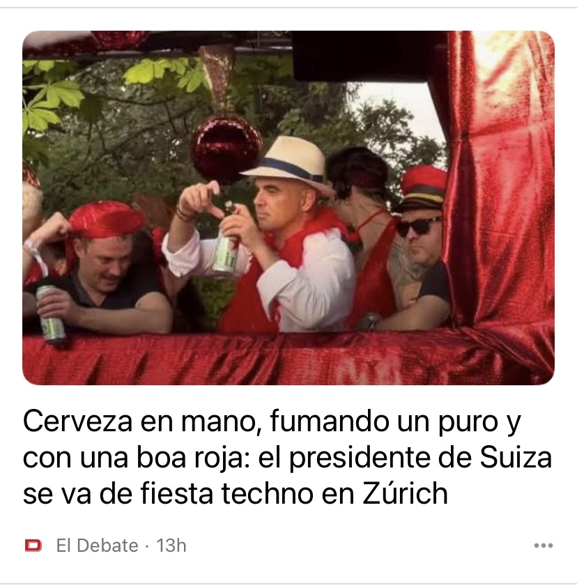 Noticia de la semana